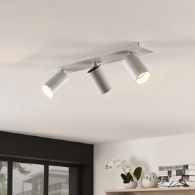 Arcchio faretto Brinja, set di 2, bianco, angolare, a 3 luci, GU10 Brinja Arcchio, dimmerabile, Bianco / Opale, Corridoio, Alluminio, Moderno, Faretto