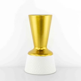 WEISSESTAL Vaso Kairo Rilievo ORO alto