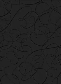 Tapete Calligraphy Bird von Moooi - Midnight