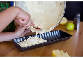 Teglia da forno TORO 31,5x12 cm nera