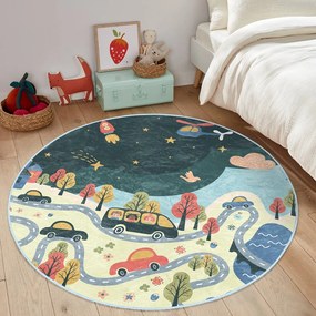 Tappeto per bambini ø 100 cm Comfort - Mila Home