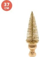 Decorazione albero di Natale 37x10x10 cm oro