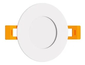 Pannello LED Rotondo 5W 500lm Foro Ø70-75mm Osram chip LED Colore Bianco Naturale 4.000K