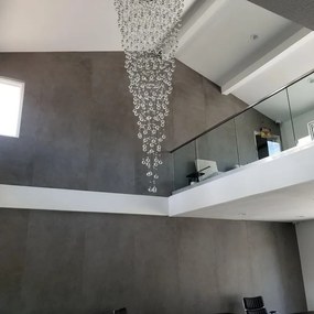 Piastrella da pavimento e rivestimento interno in gres porcellanato 100 x 300 cm rettificato antracite opaco Tempo R10 traffico intenso (pei 4/5) Sp. 3.5 mm