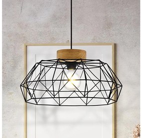 Eglo 44089 - Lampadario a sospensione su cavo PADSTOW 1xE27/60W/230V