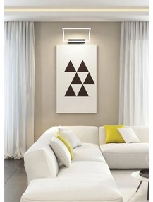 Applique LED design Opera nero dimmerabile NOVECENTO