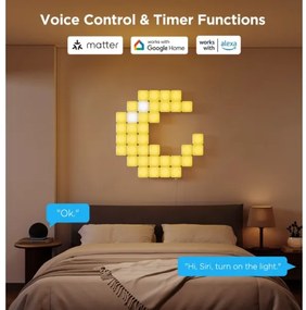 Govee - 10 pannelli mini RGBIC smart Wi-Fi