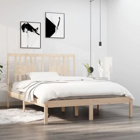 Giroletto İn Legno Massello 135x190 Cm Double /