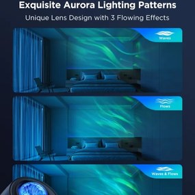 Govee - Proiettore di luce LED RGBW Galaxy Pro Wi-Fi Materia