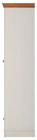 Armadio in legno di pino bianco 65x180 cm Anita - Støraa
