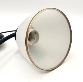 Lampadario a sospensione con catena RETRO 2xE27/60W/230V opaco nero