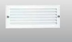 Gamma Mini Led Cornice Bianca E Griglia Orizzontale Bianca 8.7W 3000°K