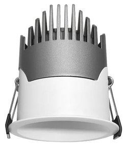 Faro LED da Incasso 15W Foro Ø75mm IP65 CCT, UGR19, Philips CertaDrive Colore Bianco Variabile CCT