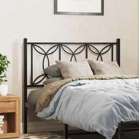 Testiera İn Metallo Nero 100 Cm /