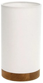 Spot-Light DO70881174 - Lampada da tavolo FIRE 1xE27/25W/230V rovere/bianco