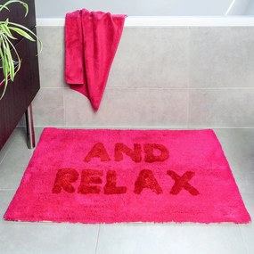 Tappetino per il bagno rosa 50x80 cm And Relax – Rex London