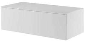 Mobile da bagno sotto lavabo Neo bianco laccato L 105 x H 33 x P 48.3 cm 1 cassetto, lavabo non incluso