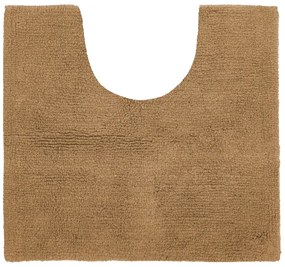 Tappeto da bagno marrone cognac 50x45 cm Riva - Tiseco Home Studio