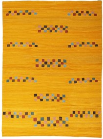 Kilim Tappeto persiano 180x250 Giallo (Iran) Tessuto A Mano