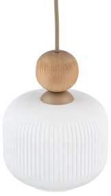 Lampadario a sospensione BALLO 1xE14/10W/230V beige