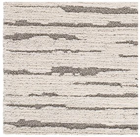 Tappeto grigio e crema 80x150 cm Snowy - Universal