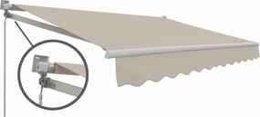 Tenda Da Sole Con Braccia Estendibili 300x200 Cm Sangiorgio Beige