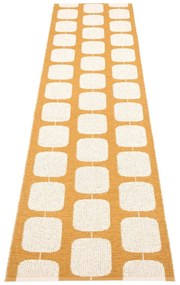 Passatoia da interno/esterno giallo ocra/color crema 70x300 cm Sten Ochre – Pappelina