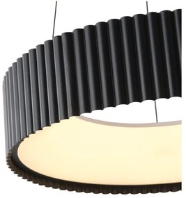 Lampadario LED a sospensione con filo LED/30W/230V 3000K nero