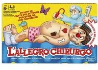 Hasbro gaming l'allegro chirurgo, gioco da tavolo elettronico del dottore, giochi per bambini e bambine, dai 6 anni in su - B2176456