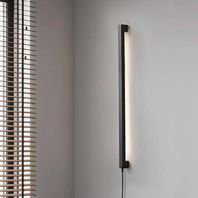 APPLIQUE DA PARETE LED LHJ063-W 80cm BLACK