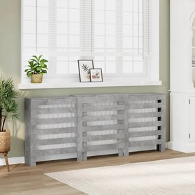 Copertura Termosifone Grigio Cemento 205x21,5x83,5 Multistrato /