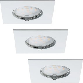 Paulmann 92760 - SET 3xLED/6,8W Lampada da incasso per bagni COIN 230V IP44