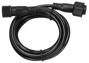 Cavo prolunga 5 metri nero per Faro led con pannello solare da esterno Aigostar