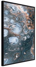 Poster  Surface of the Unknown Planet I  Cornice Quadri Cornice nera, Larghezza x Altezza Home decor 40x60