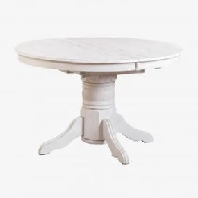 Tavolo da Pranzo Allungabile Ovale in Legno (128-178x120 cm) Ektra - Sklum