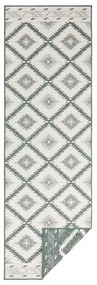 Tappeto per esterni verde e crema , 350 x 80 cm Malibu - NORTHRUGS