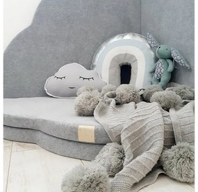 Tappeto da gioco a forma di nuvola in gommapiuma: rosa