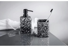 Tazza nera per spazzolini da denti Terrazzo - Wenko