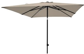 Ombrellone Da Giardino Denia 200x200 Cm Ecru /