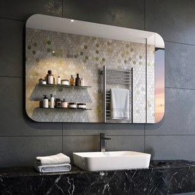 Specchio arrotondati da parete L199