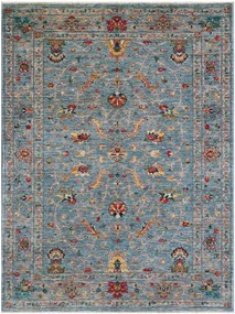 Ziegler Tappeto orientale 200 x 150 Blu (Pakistan) Annodato A Mano