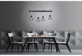 Globo 54017-4H - Lampadario a sospensione con filo PRISKA 4xE27/60W/230V