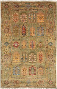 Samarkand Tappeto 310 x 200 Beige (Pakistan) Annodato A Mano