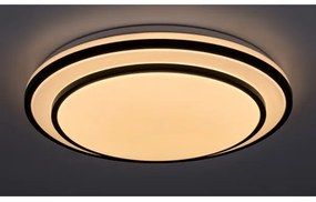 Rabalux 2130 - Plafoniera LED dimmerabile LUPITA LED/40W/230V nera + telecomando