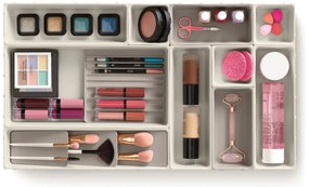 Organizzatori da bagno beige in set da 12 Viva - Joseph Joseph