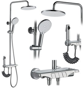 Set doccia con termostato REA Savio Chrome