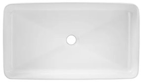 COMAD UM-6275 SLIM 60 BIANCO DP - Lavabo da appoggio SLIM 61x34 cm bianco lucido