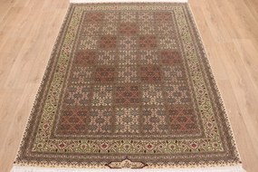Tabriz Tappeto 150x210 (Iran) Annodato A Mano