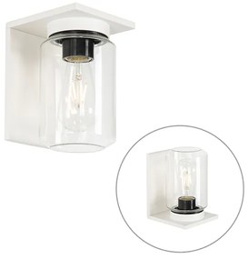 Lampada da parete moderna bianca IP54 - Marshall
