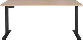 Scrivania con effetto rovere con altezza regolabile elettricamente 80x160 cm – Germania